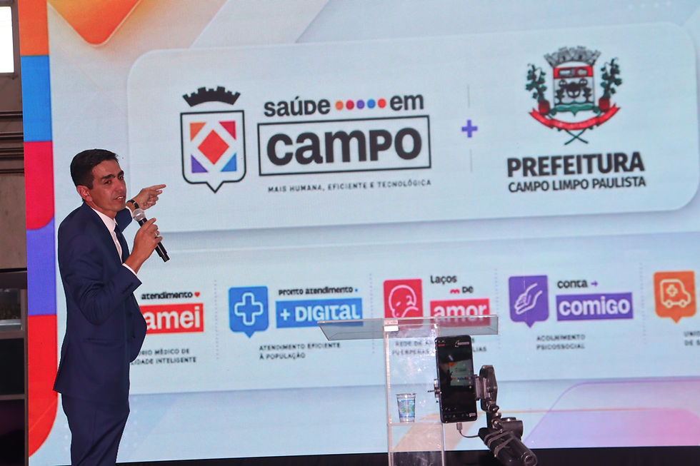 CAMPO LIMPO PAULISTA 2026: Prefeitura apresenta Programa “Saúde em Campo”.