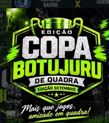 1.ª COPA BOTUJURU SOCIETY UNDAIÁ 2026: 7º Rodada nessa sábado 31 de outubro.