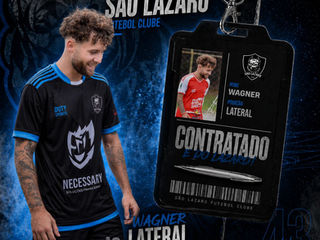 MERCADO DA BOLA CAMPOLA 2026: Diretoria do São Lázaro anuncia lateral Wagner dos Trigêmeos, multicampeão pelo Sparta, para a disputa da Terceirona.