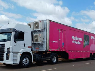 CAMPO LIMPO PAULISTA 2026: Carreta da Mamografia vai atender de 3 a 14 de março na Praça da Bíblia.