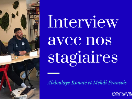 Nos #DEJEPS témoignent ! L'interview croisée d' Abdoulaye Konaté et Medhi François.