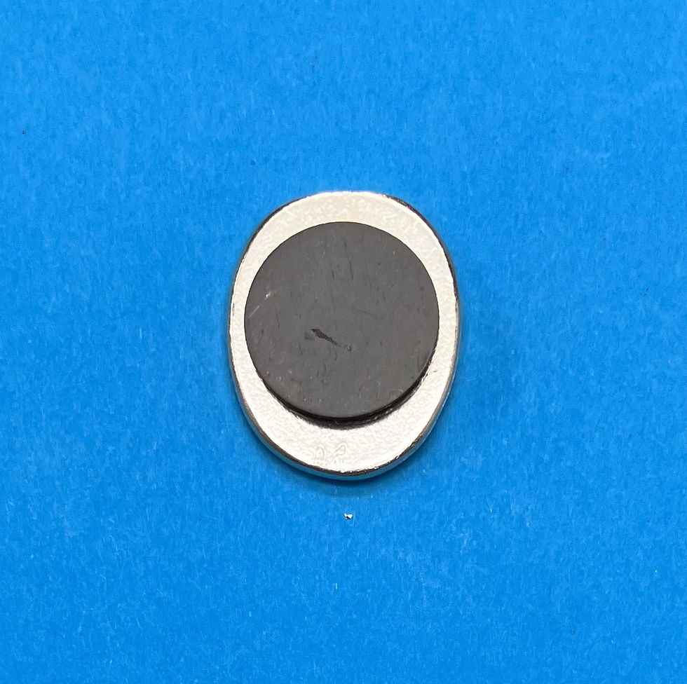 Thumbnail: Silver Pocket Angel Magnet