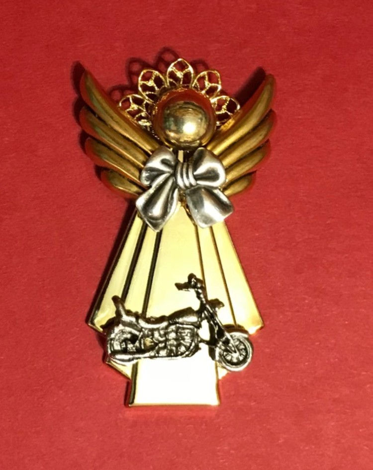 Thumbnail: Motorcycle Angel Pin #690