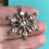 Thumbnail: Large Snowflake Necklace  #843NAB