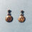 Thumbnail: Soccer Ball Earrings (Medium Size)