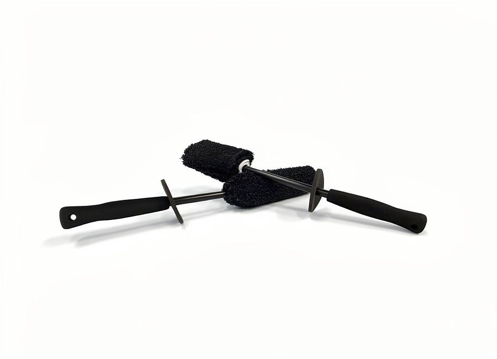 TDF Wheel Barrel Duo Brushes - Flat and Skinny