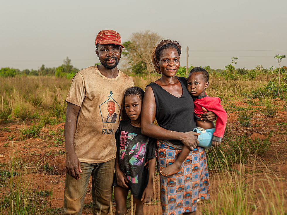 Essah and his family