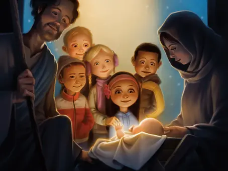 Christmas happens when we become a part of the story