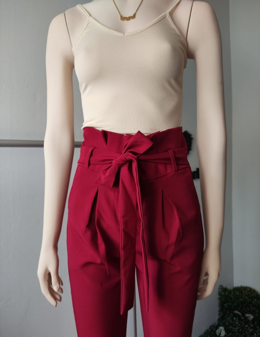 PANTALON LAZO CON CIERRE 