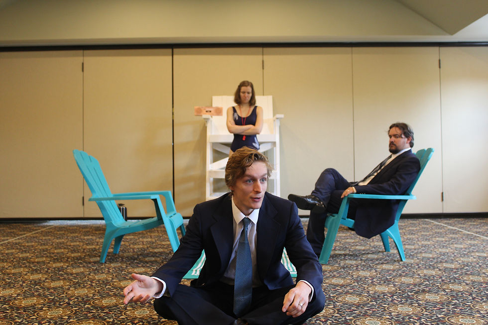 Never Swim Alone - 2019 - Produced by Light in the Dark Theatre