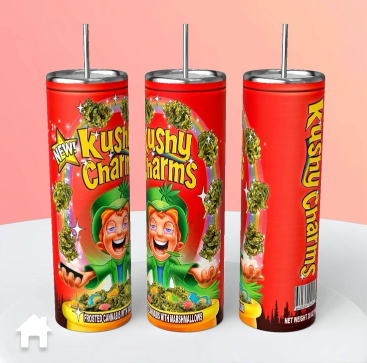 Weed Parody: Kushy Charms Cereal - Tumbler