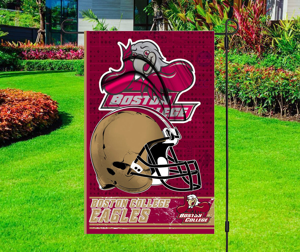 NCAA Football Flag - Boston College Eagles - Yard Flag