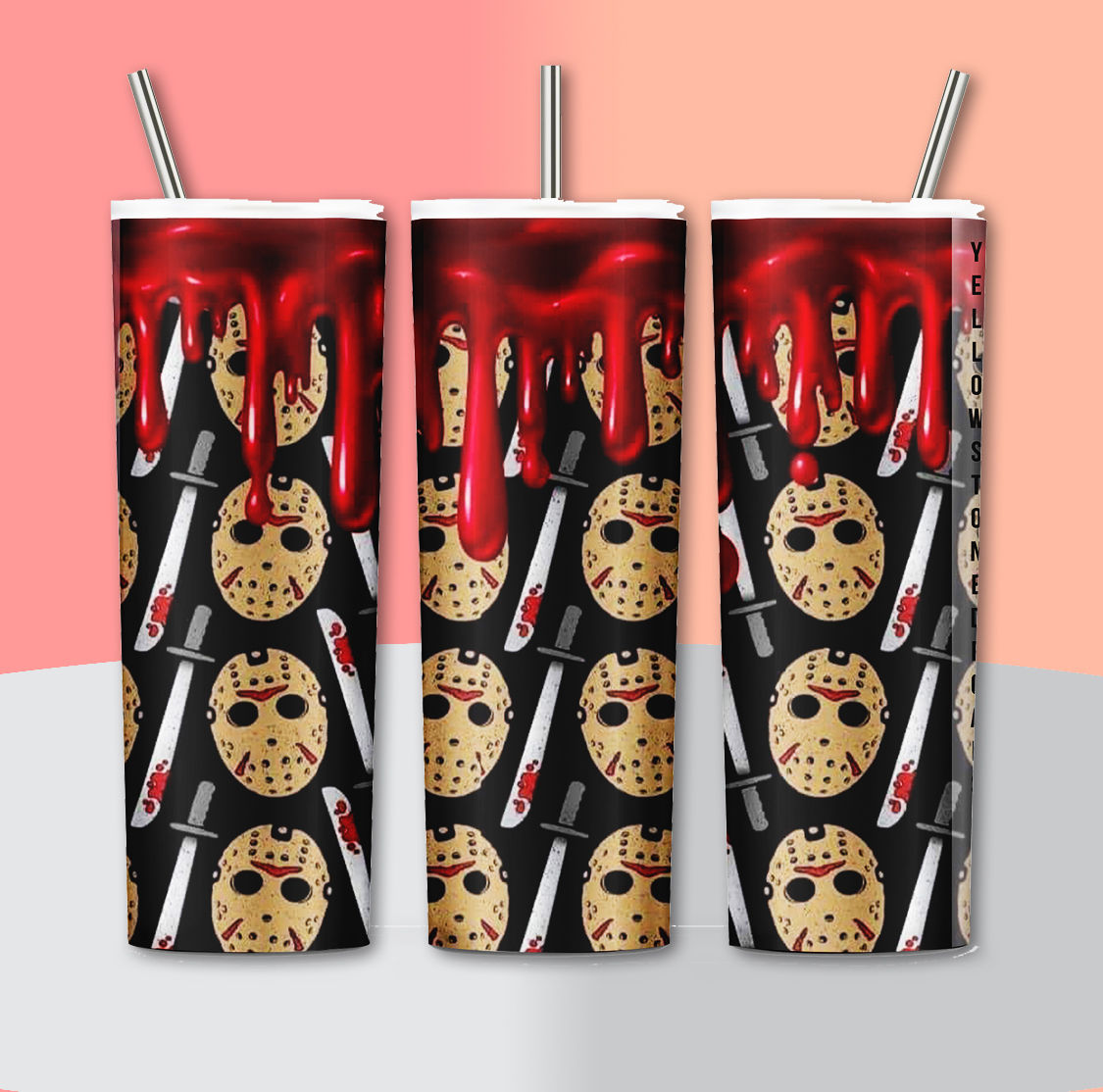 Friday the 13th - Dripping Blood - Tumbler