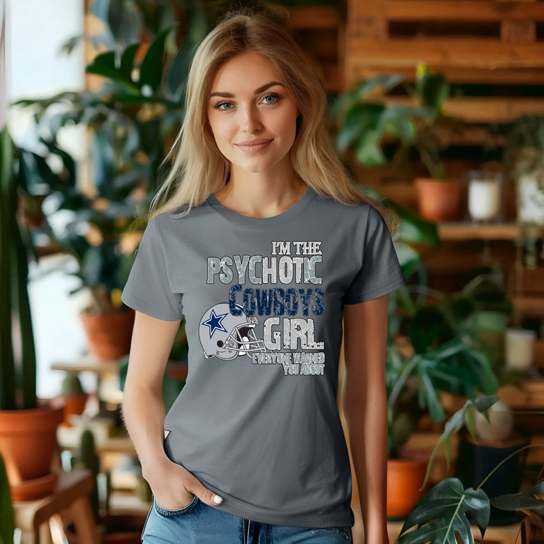Thumbnail: NFL - Dallas Cowboys - I'm The PsycHOTic Girl - Apparel
