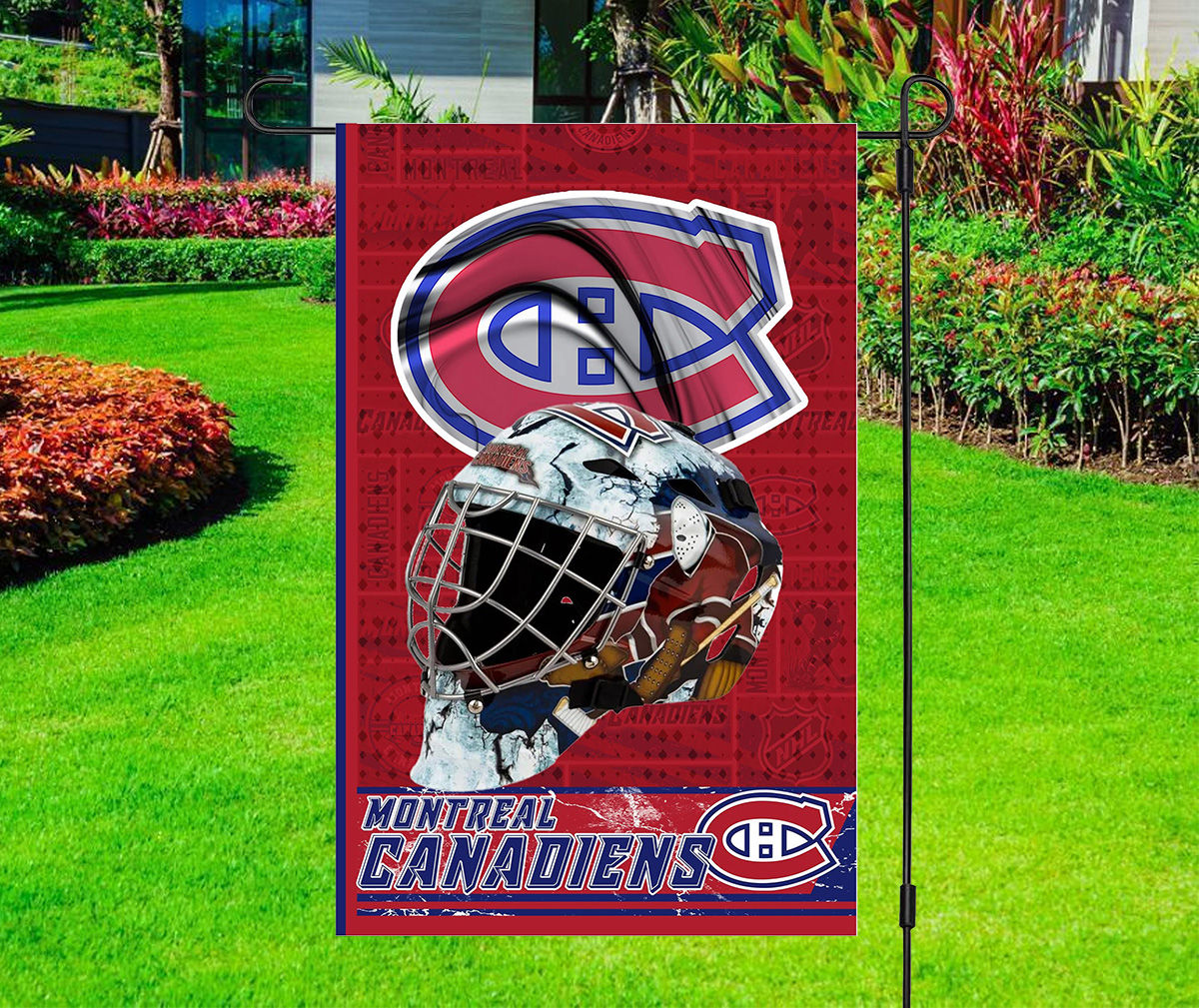 NHL Hockey Flag - Montreal Canadiens - Yard Flag