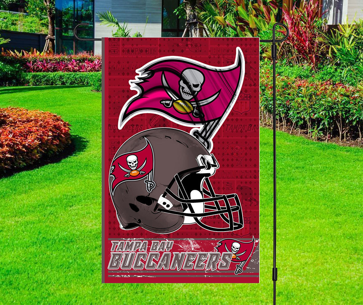 NFL Football Flag - Tampa Bay Buccaneers - Yard Flag