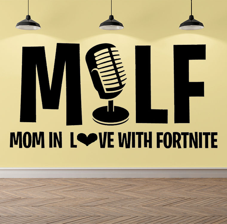 Fortnite - MILF Mom In Love With Fortnite - Stickers