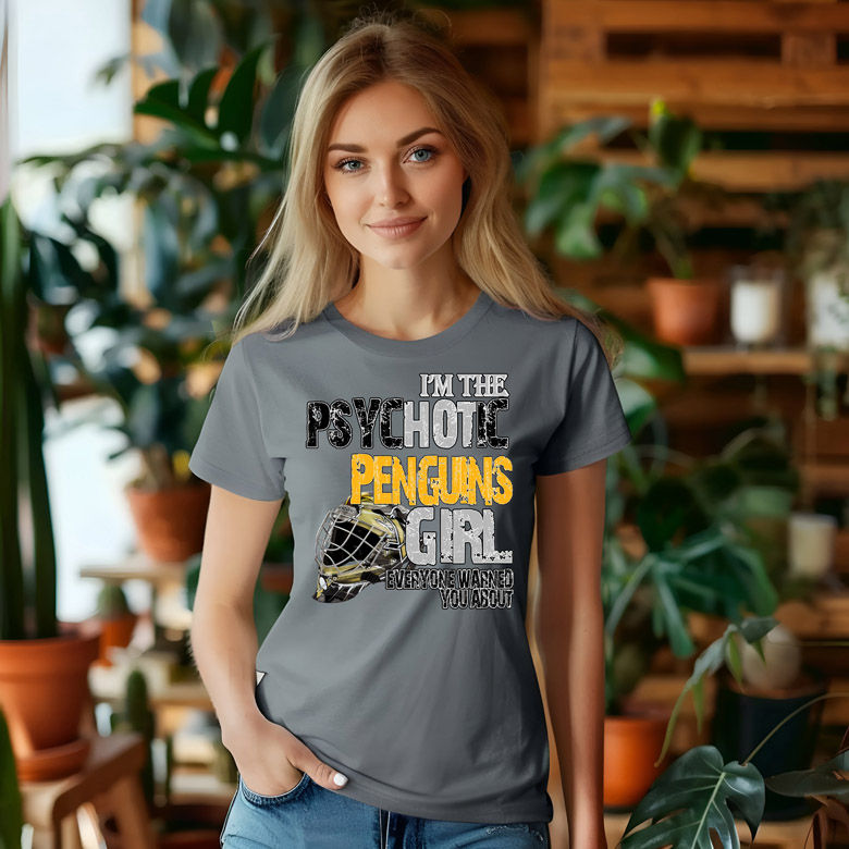 Thumbnail: NHL - Pittsburgh Penguins - I'm The PsycHOTic Girl - Apparel