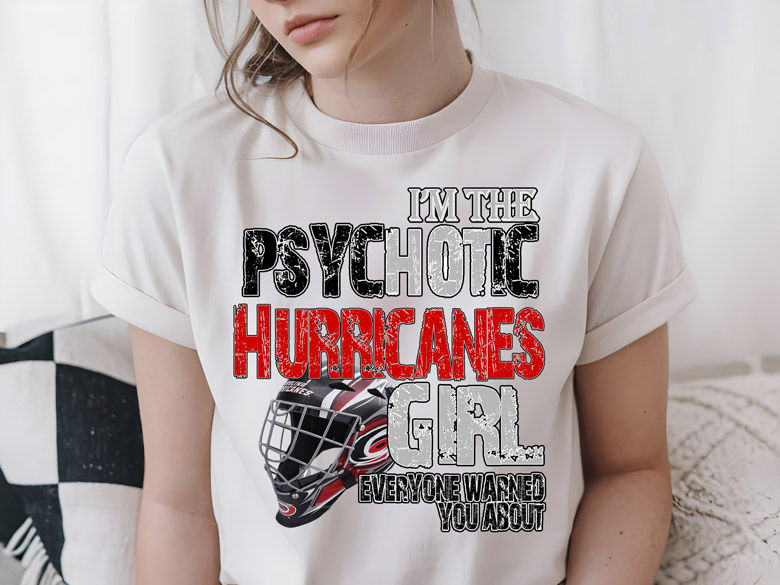 NHL - Carolina Hurricanes - I'm The PsycHOTic Girl - Apparel