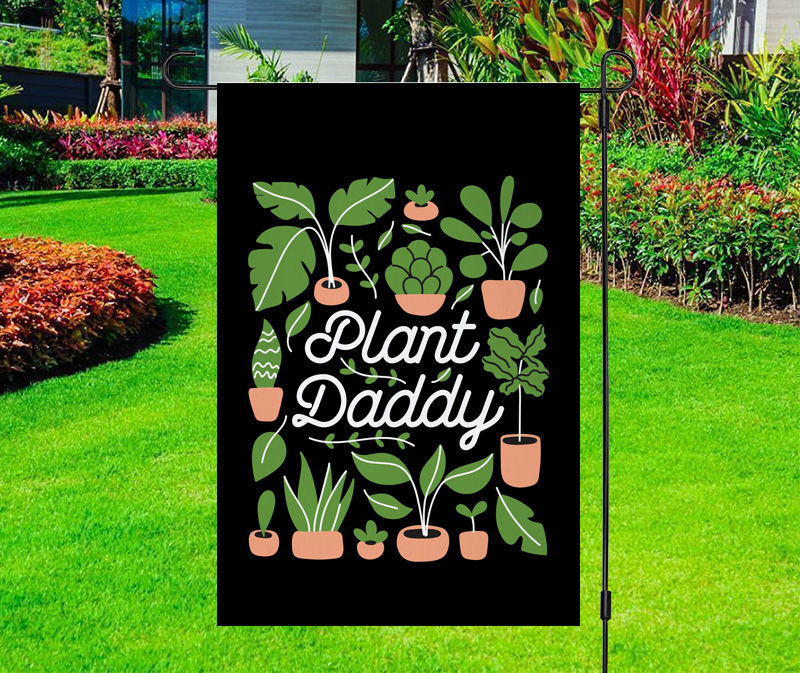 Plant Daddy Botanical Garden Flag
