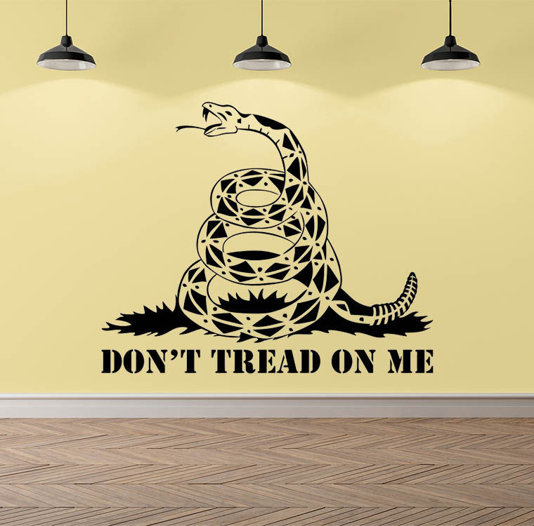 Guns - Don't Tread on Me - Sticker