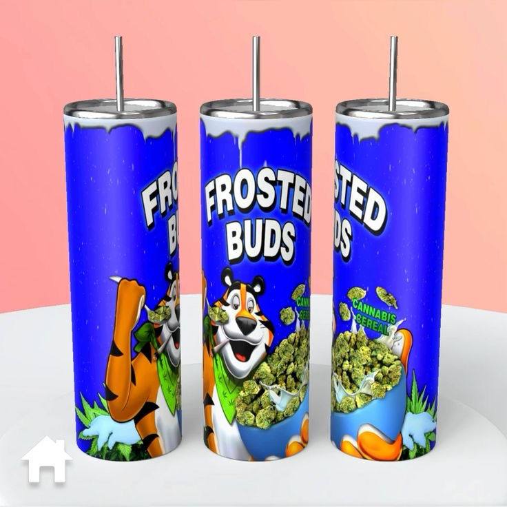 Weed Parody: Frosted Buds Cereal - Tumbler