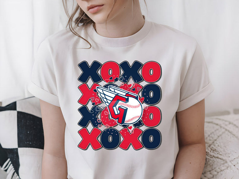MLB - Cleveland Guardians - XOXO Valentines - Apparel