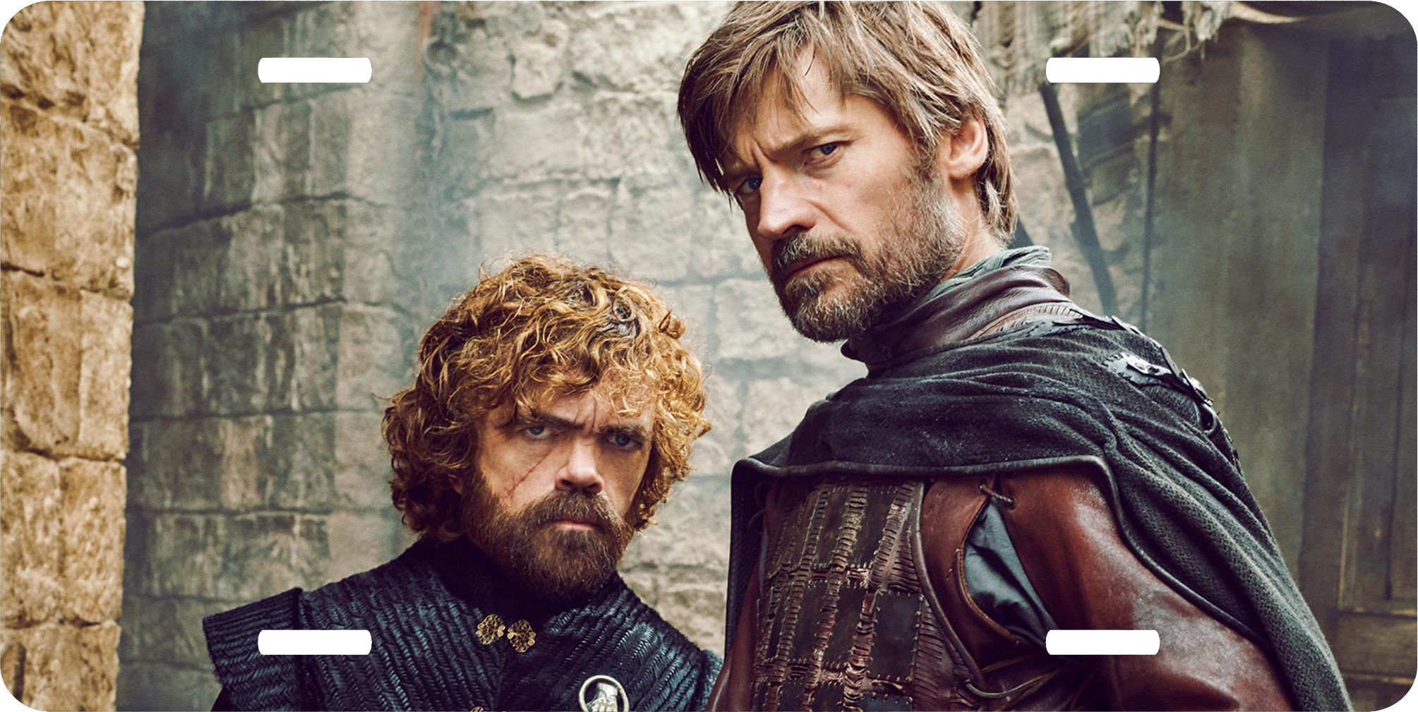 Game of Thrones - Jaime and Tyrion - License Plate