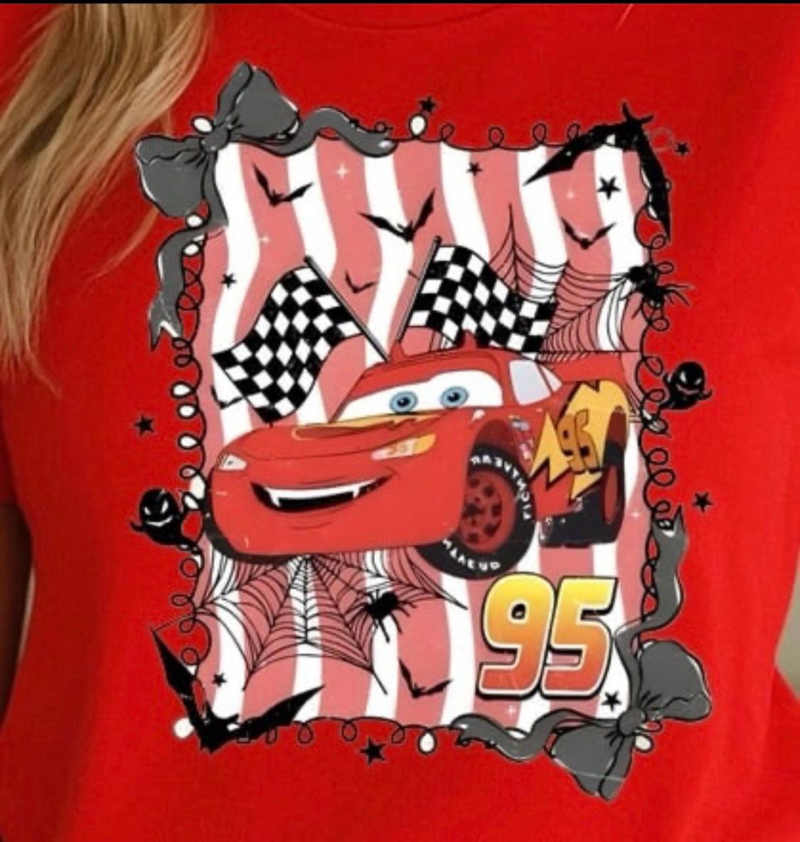 Disney Cars - Lightning McQueen Vampire Halloween Costume - Apparel