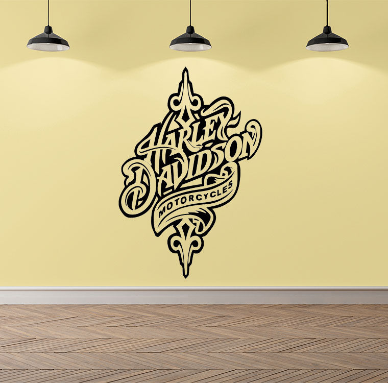 Biker - Harley Davidson Diamond 2 - Stickers