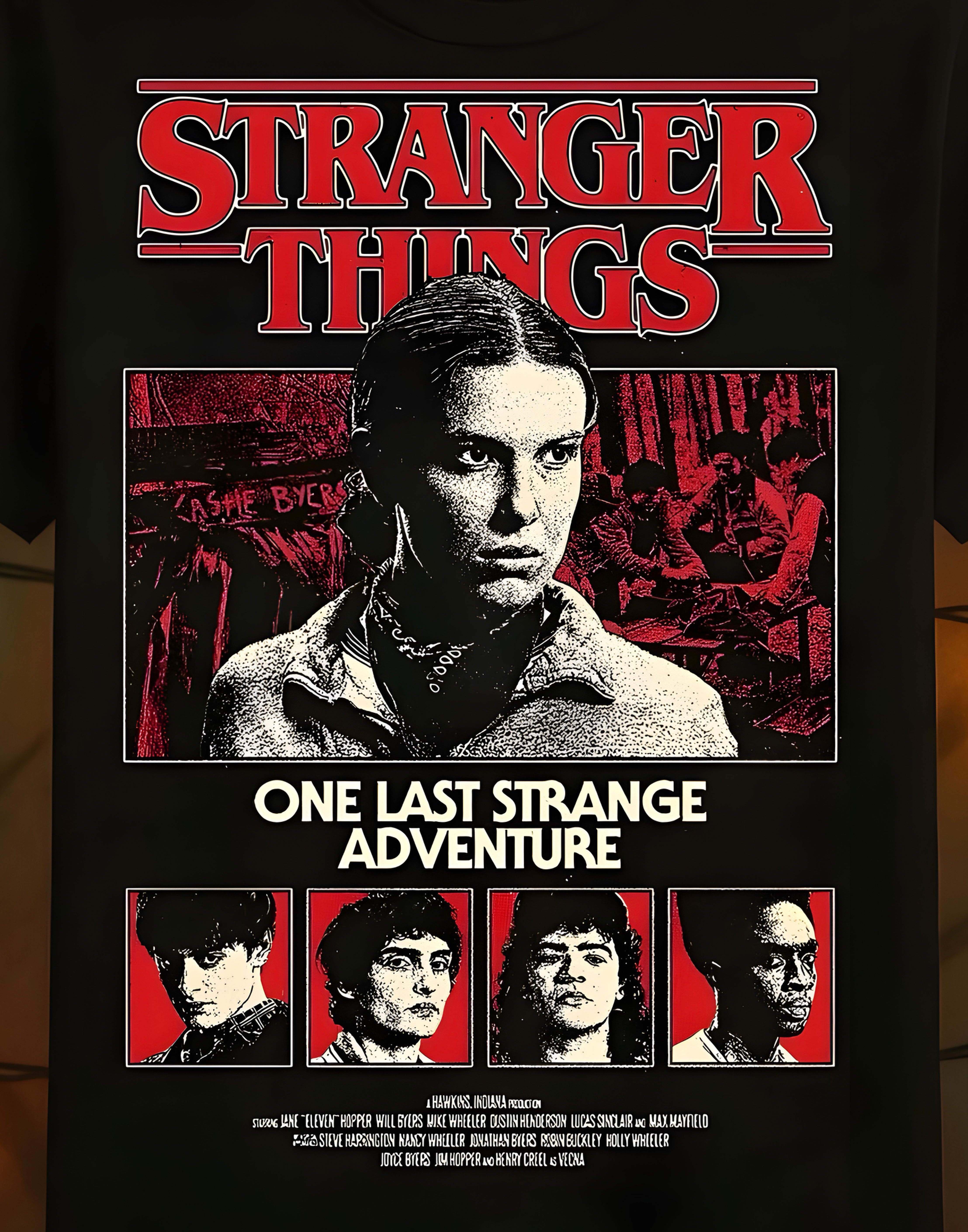 Stranger Things - One Last Strange Adventure shirt - Apparel