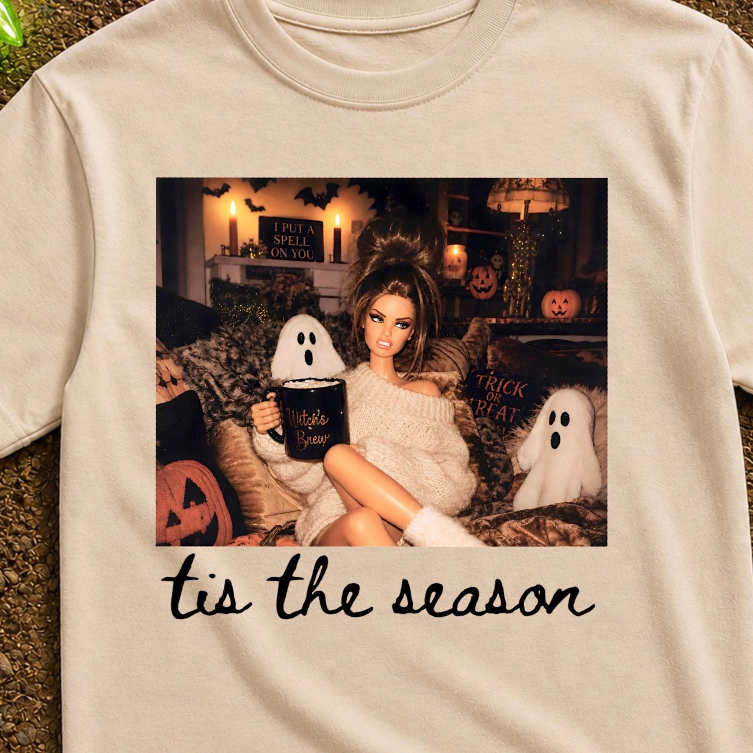 Anxiety Barbie - Tis The Season - Halloween shirt - Apparel