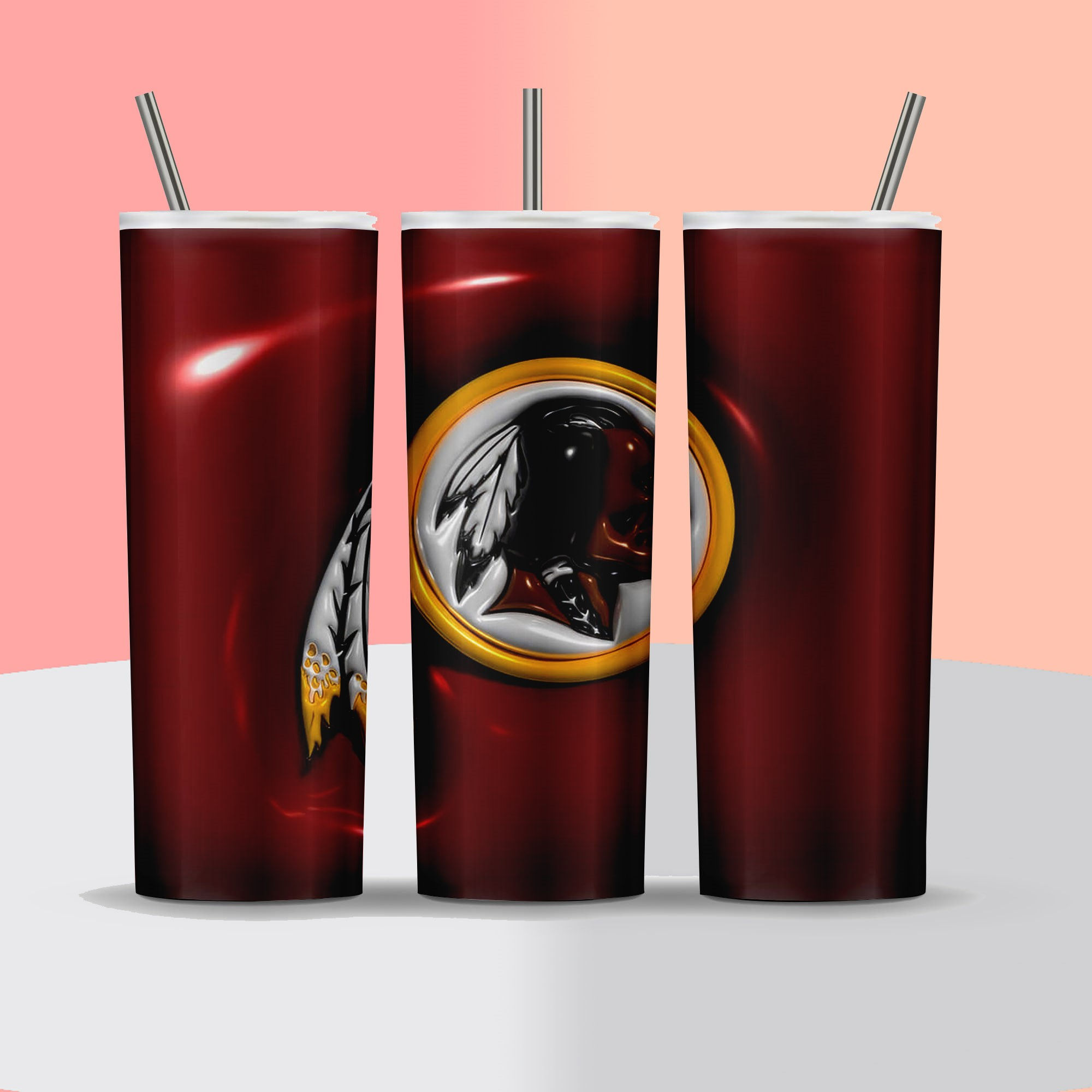 NFL - Washington Redskins - Football Inflated Logo - Tumbler -