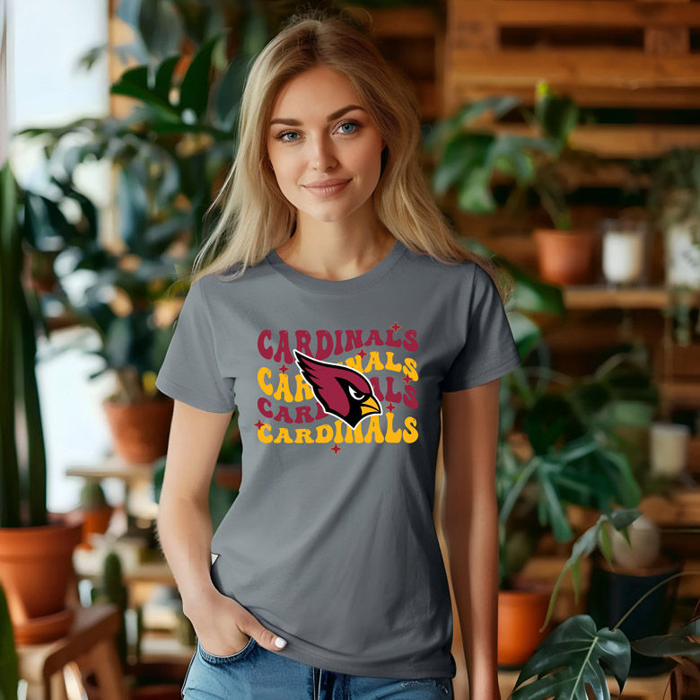 Thumbnail: NFL - Arizona Cardinals - Wavy Team Name - Apparel