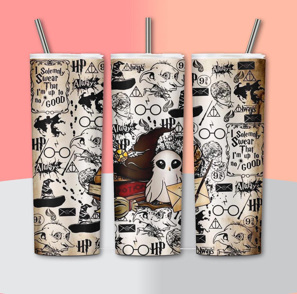 Harry Potter - Owl - Tumbler