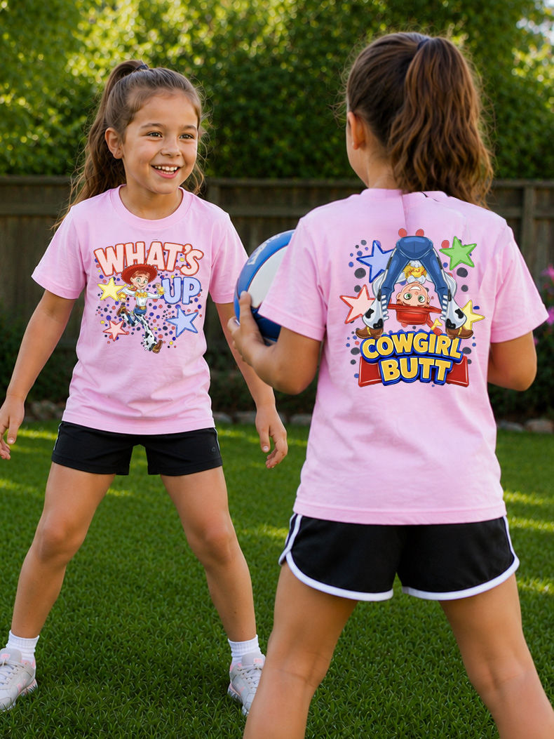 Thumbnail: Disney Toy Story - What’s Up Cowgirl Butt! Jesse Shirt - Apparel 
