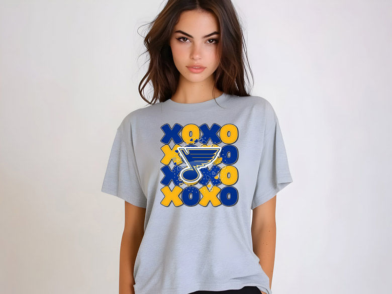 Thumbnail: NHL - St. Louis Blues - XOXO Valentine - Apparel