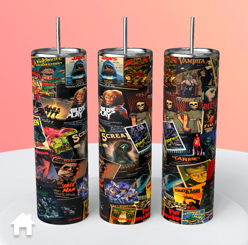 Horror Movie Poster  - Tumbler