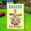 Thumbnail: Easter Blessings - Cross Flower Garden Yard Flag