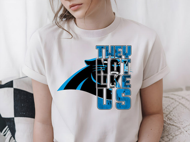 NFL - Carolina Panthers - They Not Like Us - Logo - Apparel