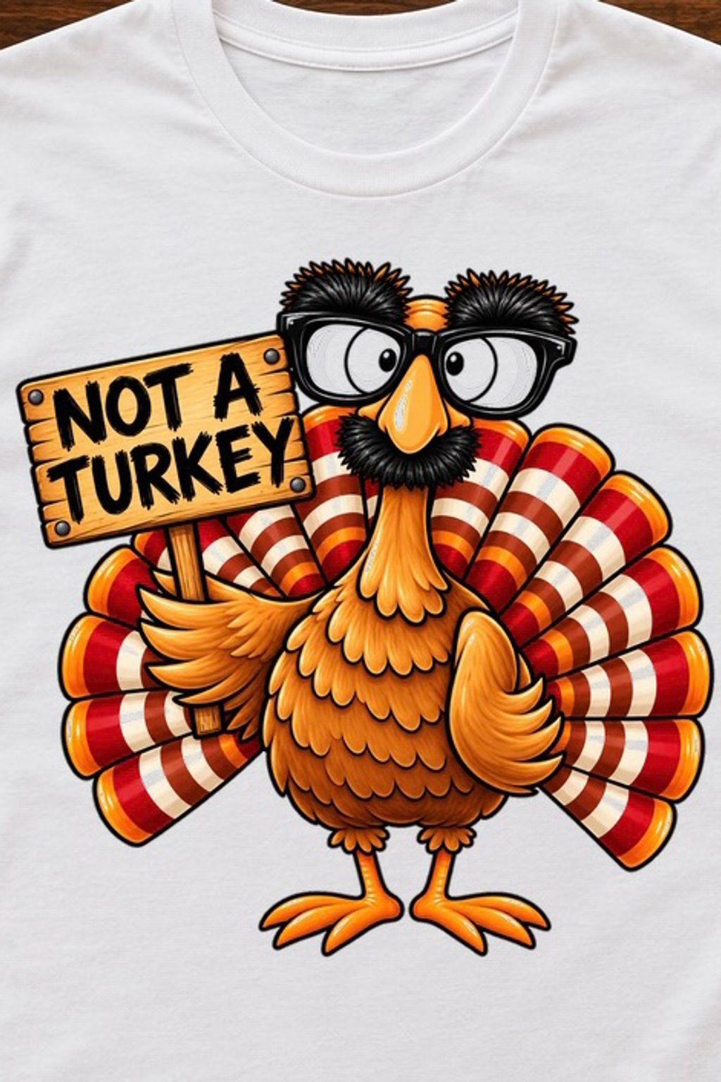 Thanksgiving - Not A Turkey - Disguised Turkey Shirt - Apparel