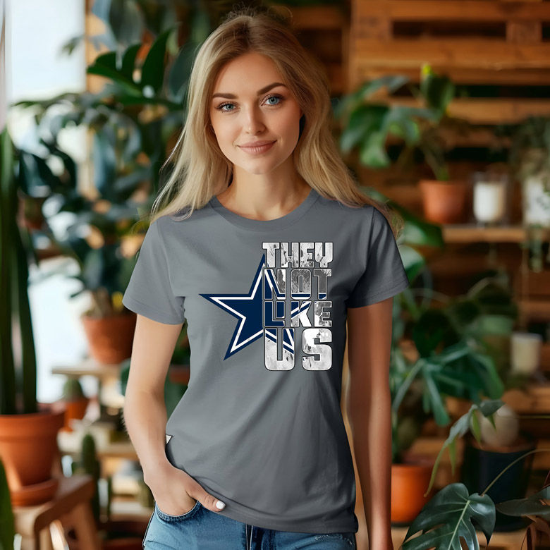 Thumbnail: NFL - Dallas Cowboys - They Not Like Us - Logo - Apparel