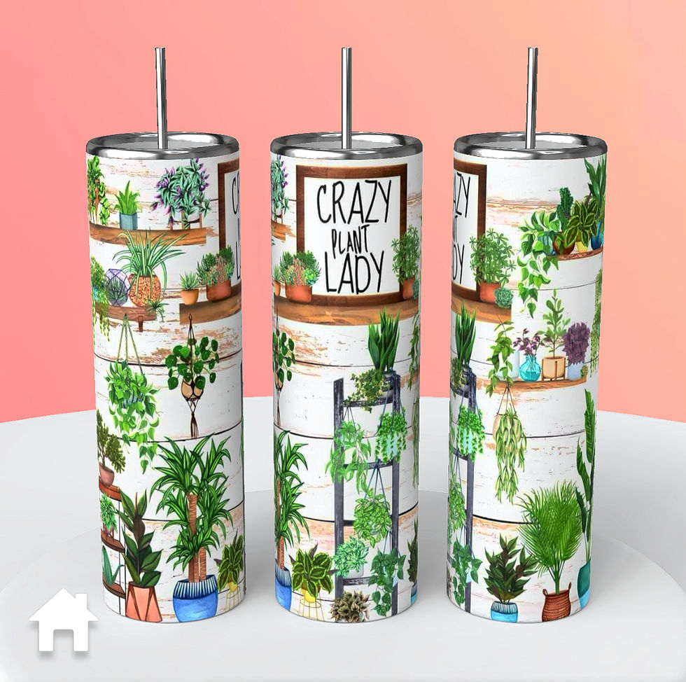 Thumbnail: Crazy Plant Lady Tumbler