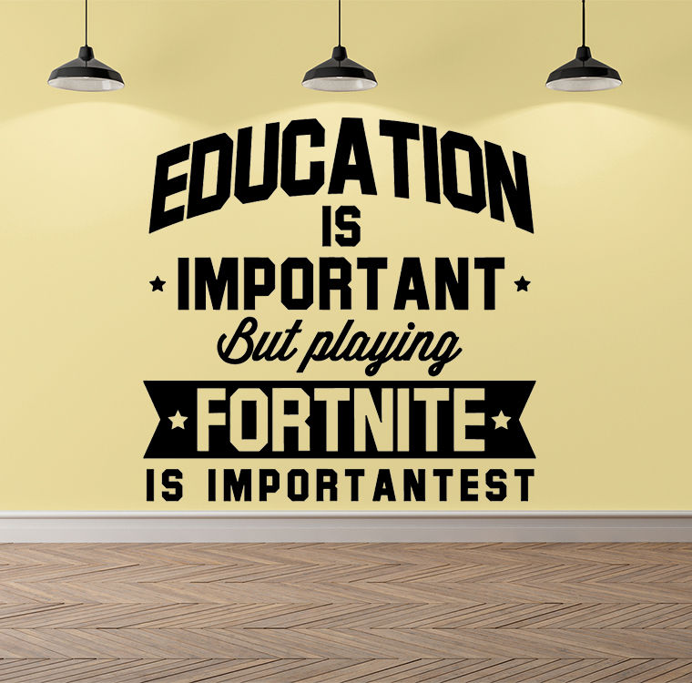 Fortnite - Fortnite Is Importantest - Stickers