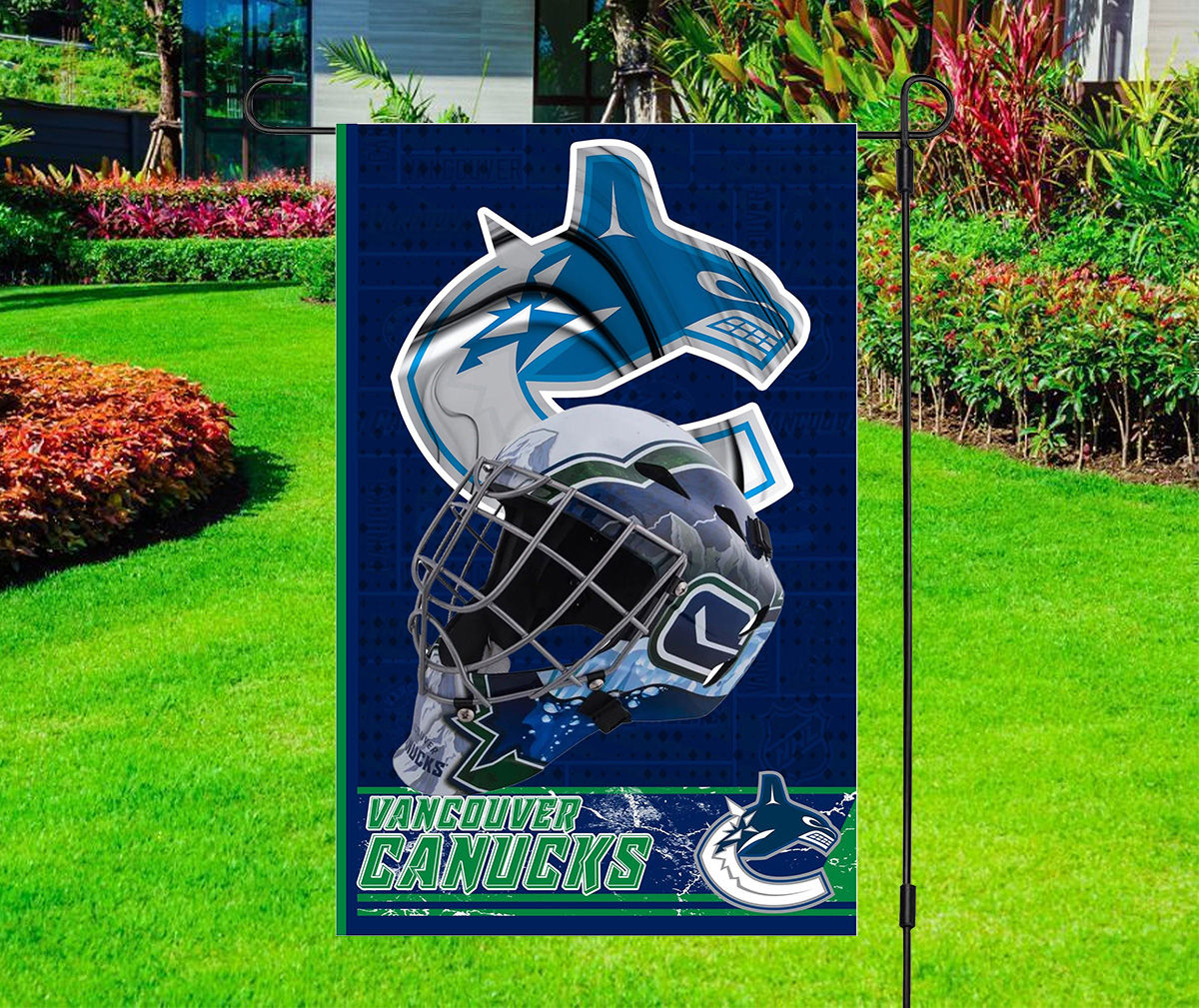 NHL Hockey Flag - Vancouver Canucks - Yard Flag