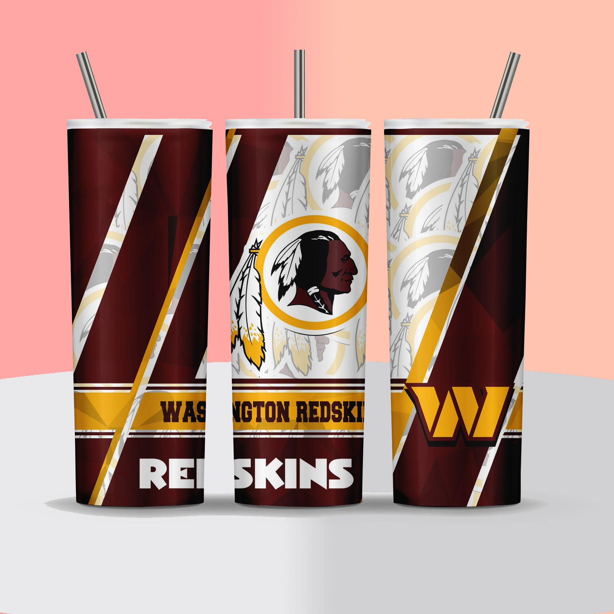 NFL - Washington Redskins - Football Sticker Pile Frame  -