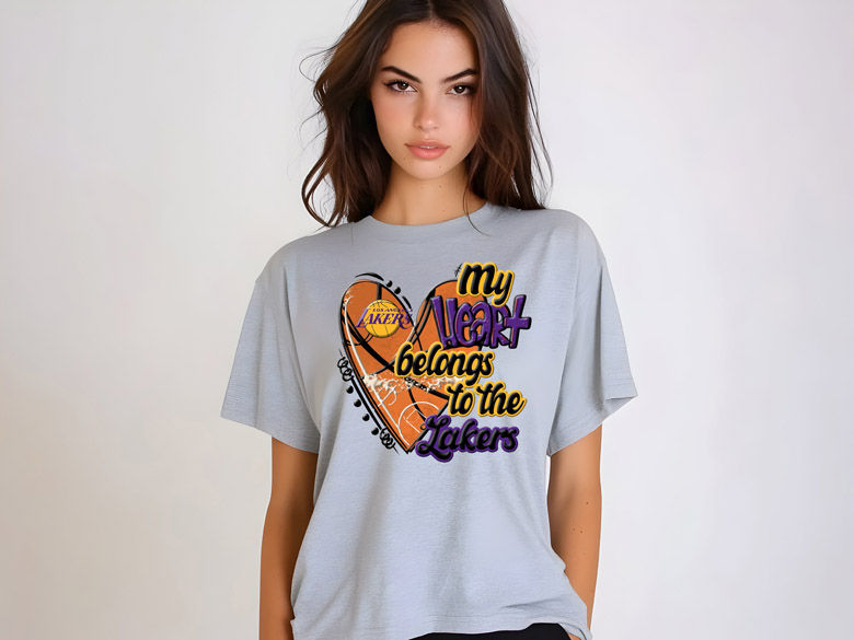 Thumbnail: NBA - Los Angeles Lakers - My Heart Belong To... - Apparel