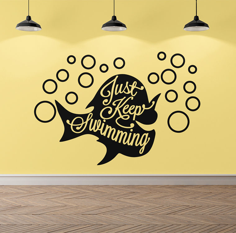 Disney - Finding Nemo - Just Keep Swimming - Dory - Sticker