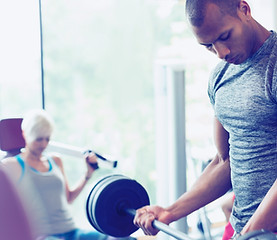 Man-at-gym
