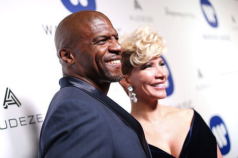 Rebecca Crews short hair by Leana Mcknight Grammy Party 